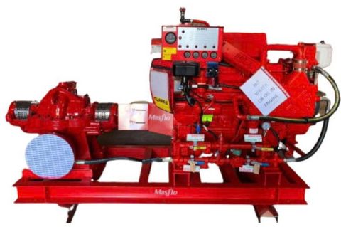 Bơm Diesel chữa cháy tiêu chuẩn NFPA-20, UL Listed- Thương hiệu MASFLO-PHÁP