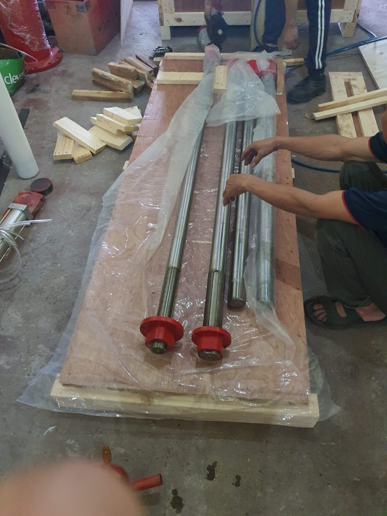 trục bơm