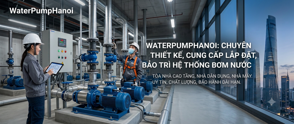 Dịch vụ sửa chữa bơm công nghiệp và bảo dưỡng bơm chữa cháy Waterpumphanoi